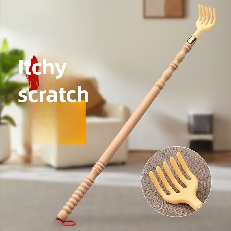 Gardening Tools Long Handle - 1/2/3 Pezzi Grattaschiena in Legno con