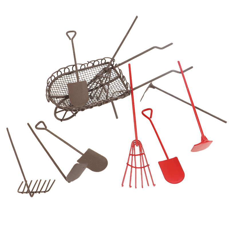 Gardening Tools Gift Set - 1/12 Simulazione casa delle bambole Kit