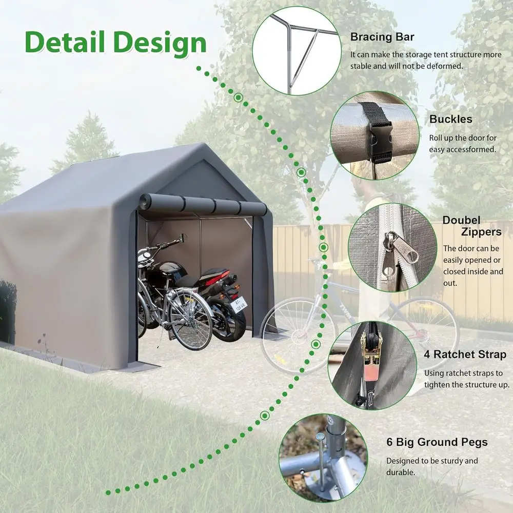 Tenda Portatile per Stoccaggio - Gardening Tools Needed recensione e prezzo